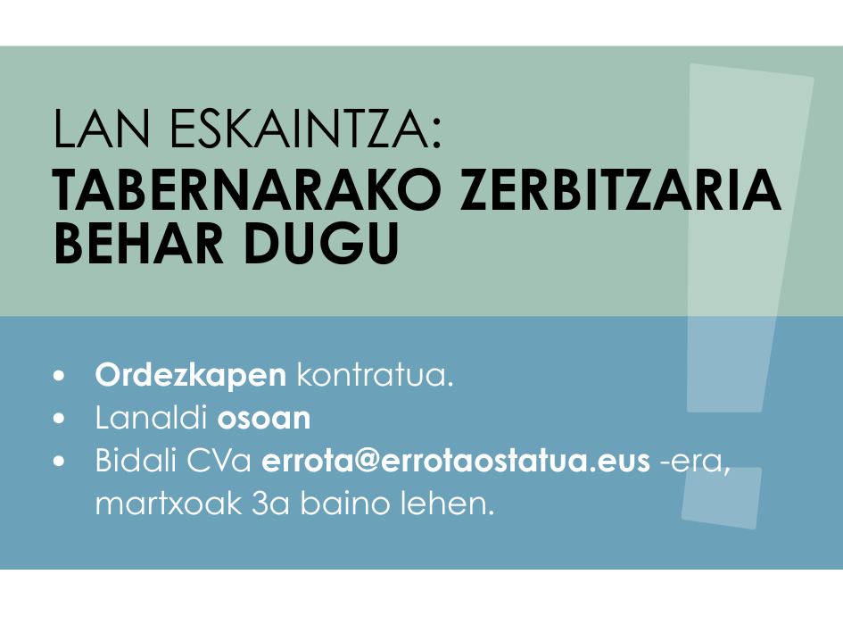 TABERNARAKO ZERBITZARIA