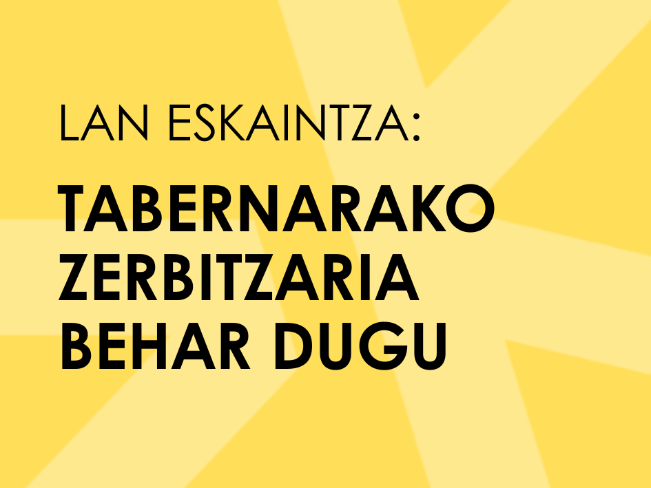 TABERNARAKO ZERBITZARIA
